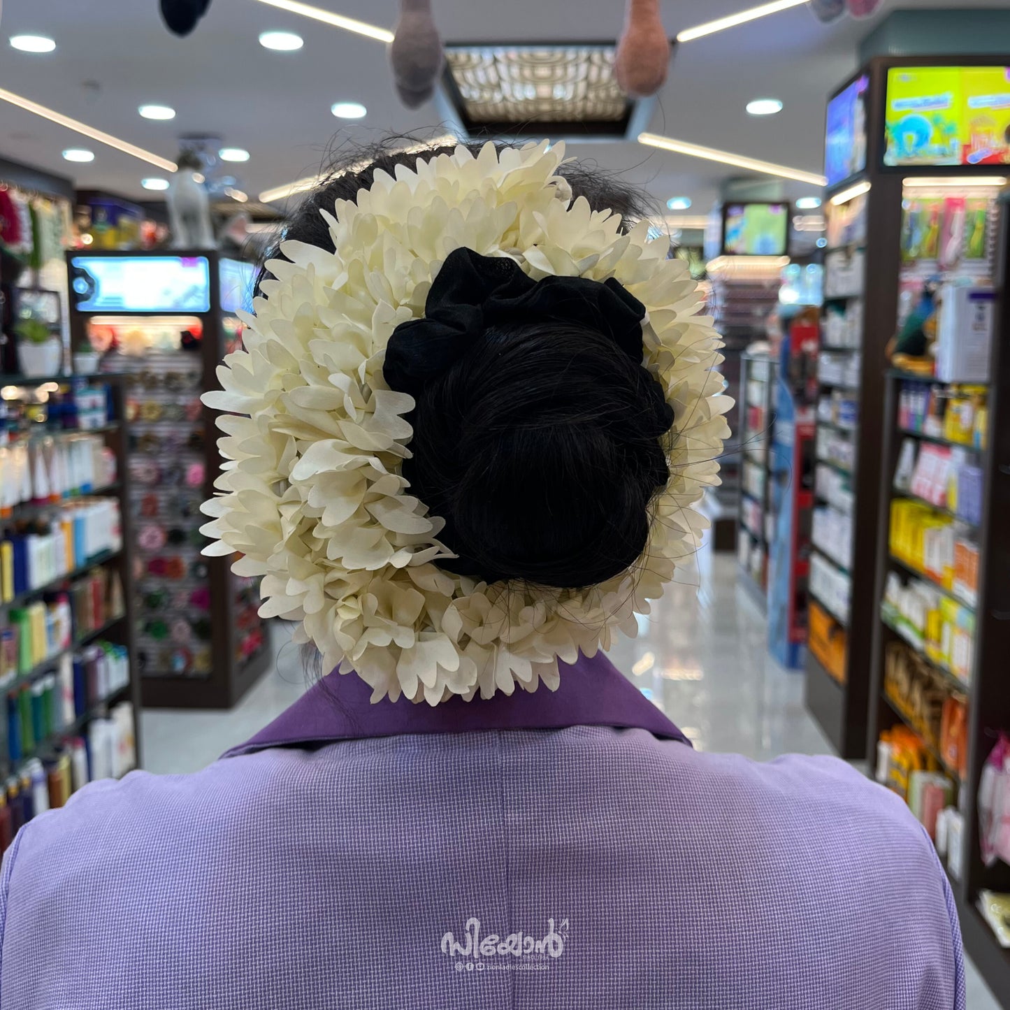 Jasmine - Hair Styling Flower Mala - 0.6 Metre (2 Feet)
