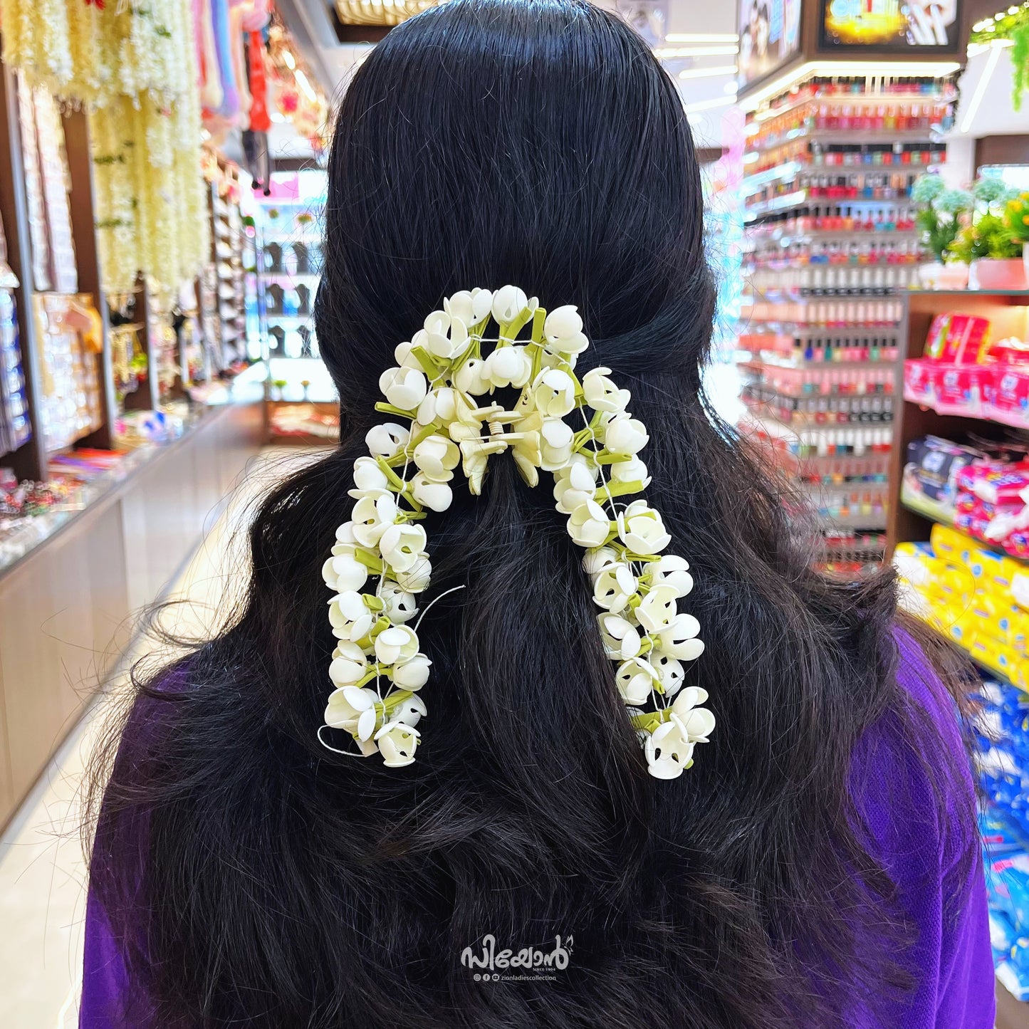 Jasmine Foam Sheet Mala - Premium 2009