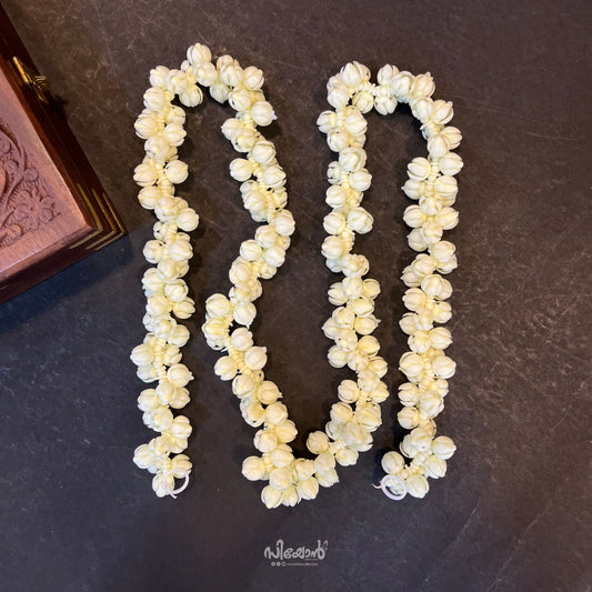 Jasmine Plastic Flower - Hair Styling Flower Mala - 110cm