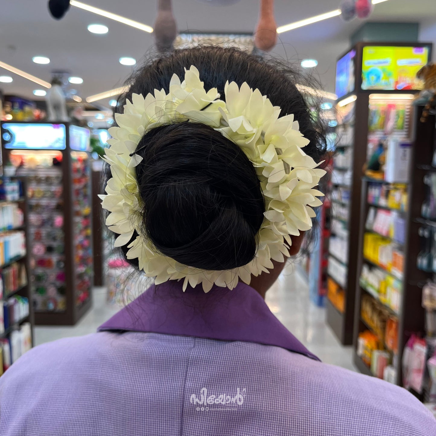 Jasmine - Hair Styling Flower Mala - Thin