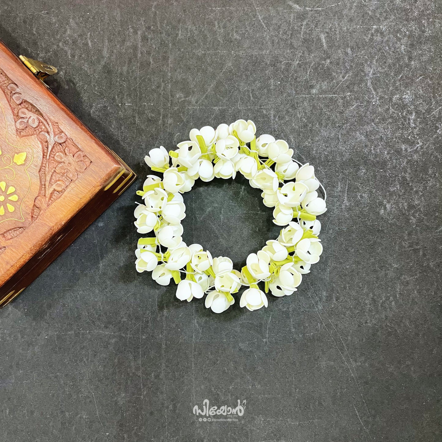 Jasmine Foam Sheet Mala - Premium 2009