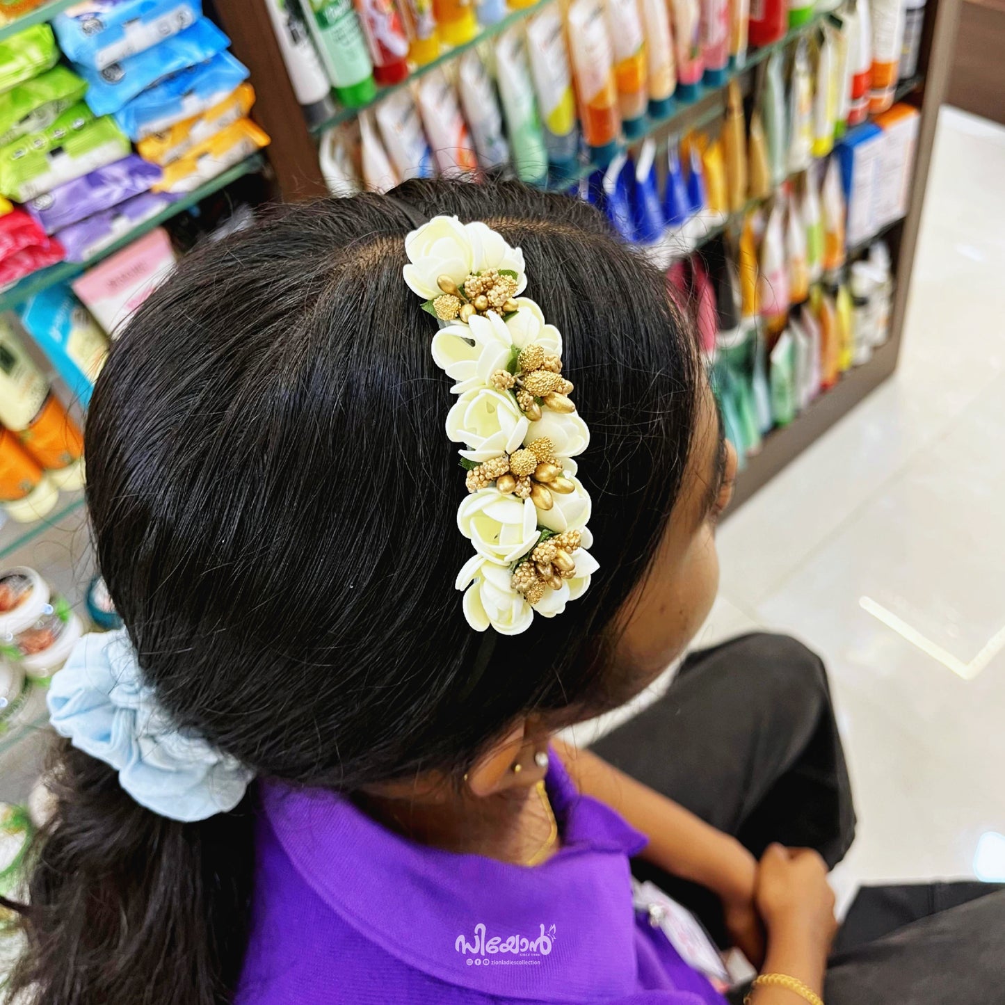 Jasmine Foam Sheet - Hair Band 1009